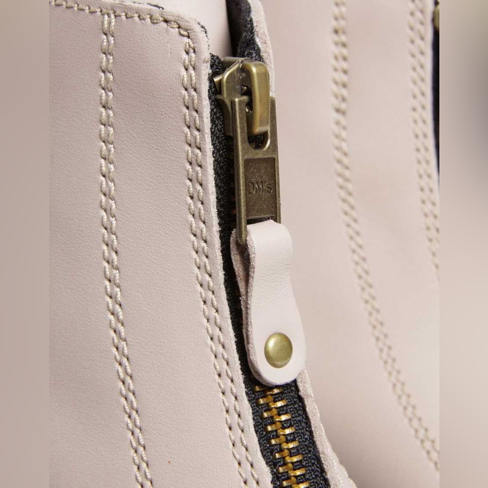 DR. MARTENS JETTA ZIPPED SENDAL LEATHER PLATFORM BOOTS - Picture 7 of 16